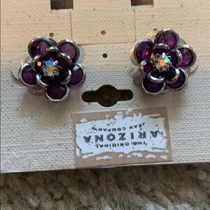Flower earrings 